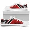 NFL Tampa Bay Buccaneers Red Black Low Top Shoes