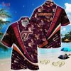 NCAA Virginia Tech Hokies Maroon Black Hawaiian Shirt
