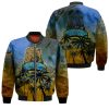 NCAA UCLA Bruins Coconut Tree Tropical Bomber Jacket