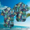 NCAA Virginia Tech Hokies Green Leaves Hawaiian Shirt