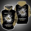 NCAA UCF Knights Black Gold Scratch Pullover Hoodie