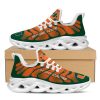 NCAA Miami Hurricanes Orange Green Max Soul Shoes