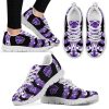 NCAA Kansas State Wildcats White Purple Running Shoes