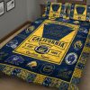 NCAA California Golden Bears Custom Name Blue Bedding Set