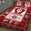 NCAA Indiana Hoosiers Custom Name Crimson Bedding Set