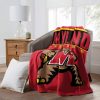 NCAA Maryland Terrapins Mascot Red Fleece Blanket