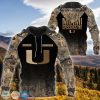 NCAA Miami Hurricanes Custom Name Black Forest Pullover Hoodie