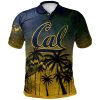 NCAA California Golden Bears Coconut Tree Polo Shirt V3