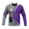 NCAA Kansas State Wildcats Custom Text Champions Pullover Hoodie