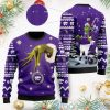 NCAA Kansas State Wildcats The Grinch Ugly Christmas Sweater