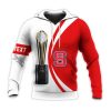 NCAA NC State Wolfpack Custom Text Champions Pullover Hoodie