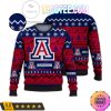 NCAA Arizona Wildcats Logo Ugly Christmas Sweater