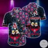NCAA Arizona Wildcats Mickey And Minnie Hawaiian Shirt