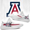 NCAA Arizona Wildcats White Red Yeezy Boost Sneakers