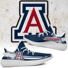 NCAA Arizona Wildcats Blue White Yeezy Boost Sneakers