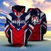 NCAA Arizona Wildcats Red Blue Limited Edition Pullover Hoodie