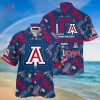 NCAA Arizona Wildcats Red Blue Coconut Hawaiian Shirt