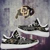 NCAA Colorado Buffaloes Gold Black Lightning Yeezy Boost Sneakers