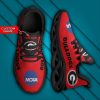 NCAA Georgia Bulldogs Custom Name Red Editon Max Soul Shoes