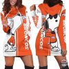MLB Baltimore Orioles Snoopy Lover Women Hoodie Dress