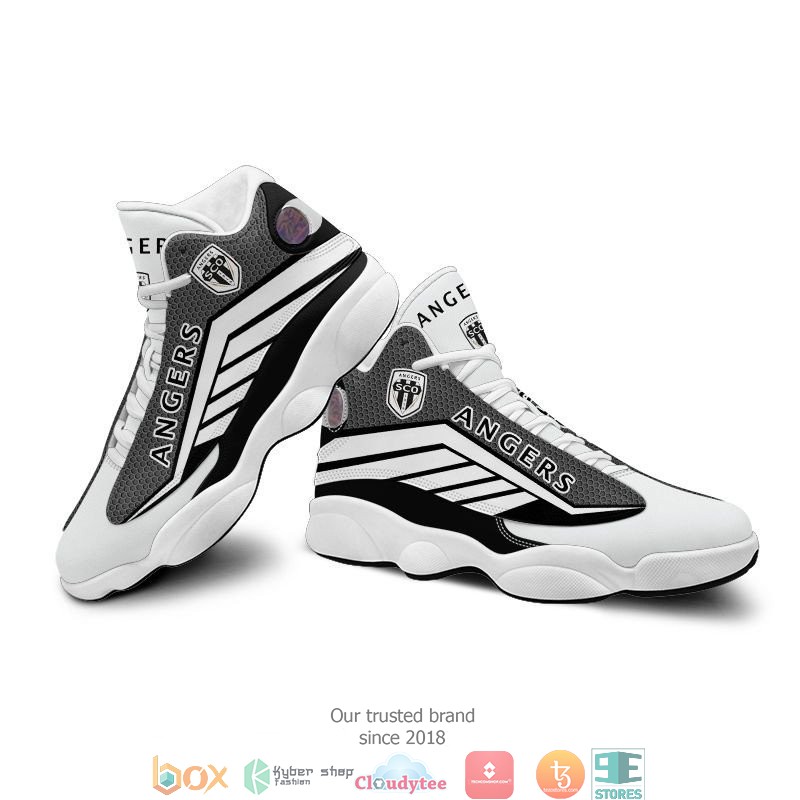 Angers SCO White Black Air Jordan 13 Shoes Angers SCO White Black Air Jordan 13 Shoes