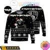 NBA Brooklyn Nets Black Snoopy Ugly Christmas Sweater