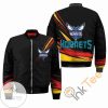 NBA Charlotte Hornets Black Colorful Bomber Jacket