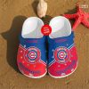MLB Chicago Cubs Custom Name Red Blue White Crocs
