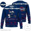 NBA Cleveland Cavaliers Navy Blue Snoopy Ugly Christmas Sweater