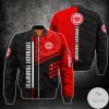 Eintracht Frankfurt Red Black Bomber Jacket