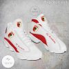 FC Augsburg White Red Air Jordan 13 Shoes