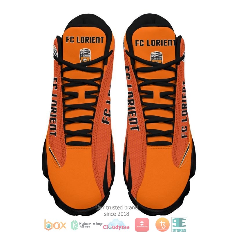 FC Lorient Orange Air Jordan 13 Shoes FC Lorient Orange Air Jordan 13 Shoes