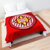 Girona FC Red Fleece Blanket