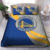 NBA Golden State Warriors Blue Gray Bedding Set