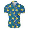 NBA Golden State Warriors Tropical Flowers Hawaiian Shirt
