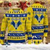 Hellas Verona FC Yellow Version Ugly Christmas Sweater