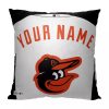 MLB Baltimore Orioles Jersey Custom Name Square Pillow Case