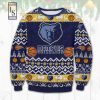 NBA Memphis Grizzlies Blue Yellow Ugly Christmas Sweater