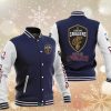NBA Cleveland Cavaliers Navy Blue Baseball Jacket