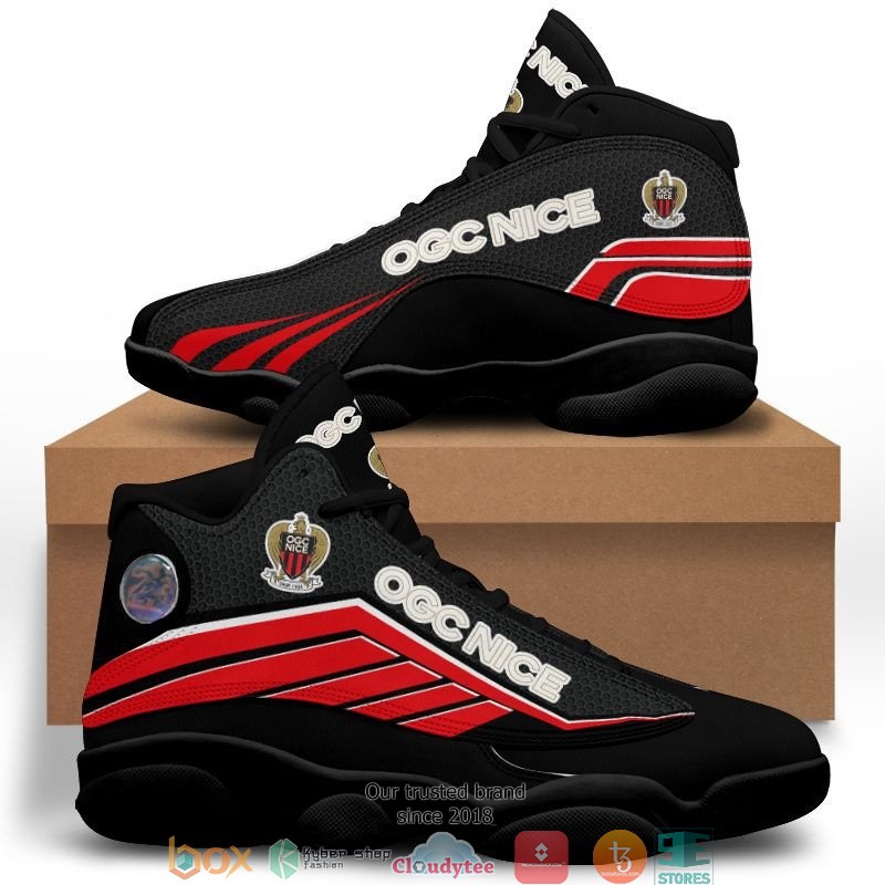 OGC Nice Black Air Jordan 13 Shoes OGC Nice Black Air Jordan 13 Shoes