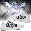 NBA Charlotte Hornets White Scratch Yeezy Boost Sneakers