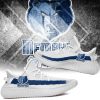 NBA Memphis Grizzlies White Blue Yeezy Boost Sneakers