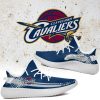 NBA Cleveland Cavaliers Blue White Yeezy Boost Sneakers