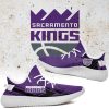 NBA Sacramento Kings Purple Black Arrow Yeezy Boost Sneakers