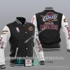NBA Cleveland Cavaliers Black White Baseball Jacket V2