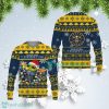 NBA Denver Nuggets Black Yellow Baby Groot Ugly Christmas Sweater