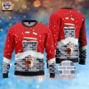 FC Augsburg Santa Claus Custom Name Ugly Christmas Sweater