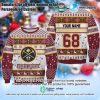 NBA Denver Nuggets Custom Name Number Ugly Christmas Sweater
