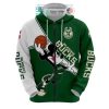NBA Milwaukee Bucks Mickey Slam Dunk Zip Up Hoodie
