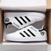 NBA Brooklyn Nets White Black Stan Smith Shoes